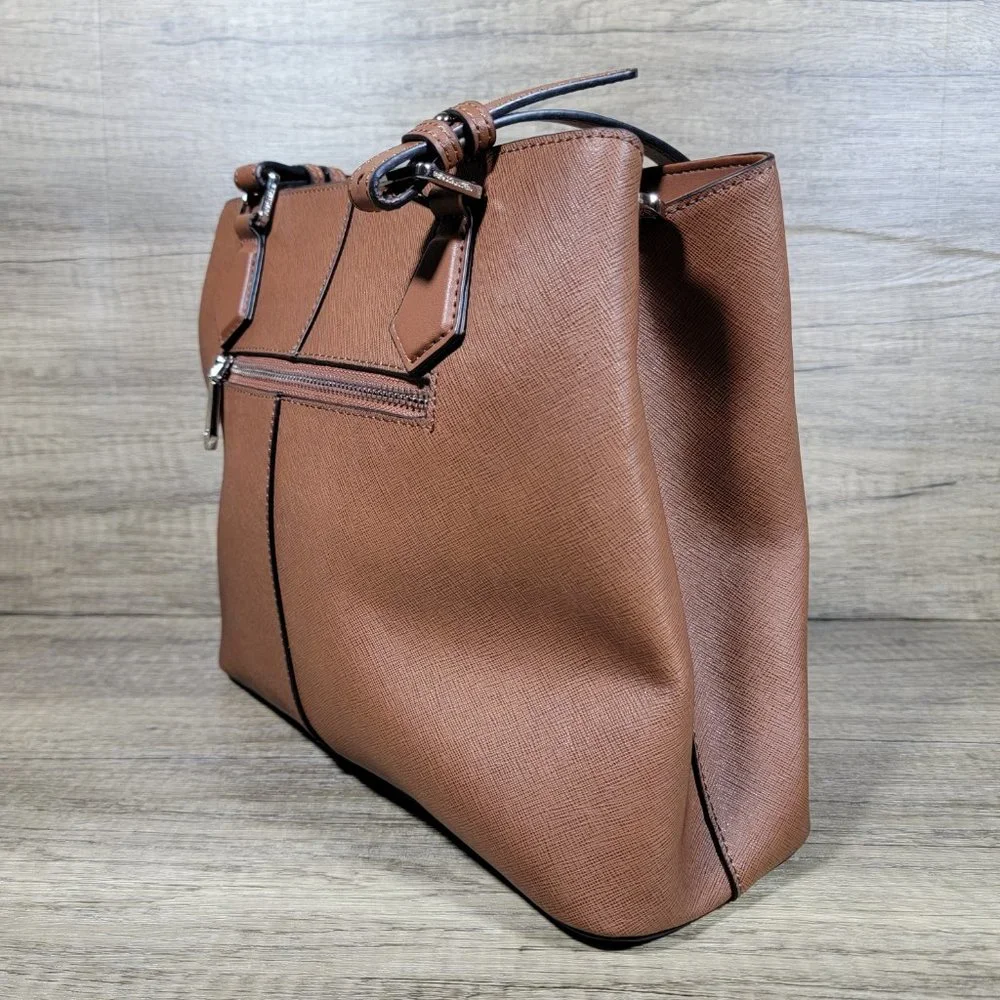 BOSTANTEN Women Brown bag Genuine Leather Shoulder Bag Soft Top Handle Purses - Picture 5 of 12